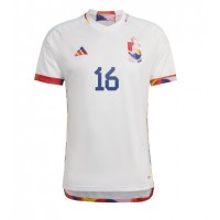 Pánský Fotbalový dres Belgie Thorgan Hazard #16 MS 2022 Venkovní Krátký Rukáv
